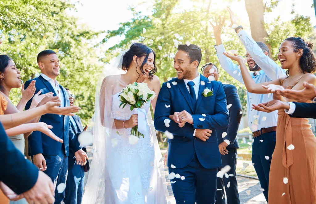 vidéo de mariage lors de la célébration