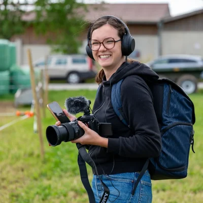 Enola riss , vidéaste professionnelle en Alsace